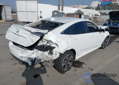 2018 Honda Civic Ex-T из США, поврежденный, VIN 19XFC1E38JE004039